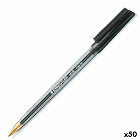 Μολύβι Staedtler Stick 430 Μαύρο (50 Μονάδες)