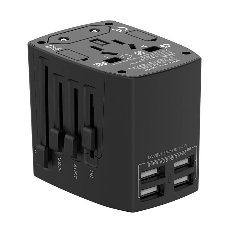 Universal Wall Charger / AC Adapter Budi 4x USB