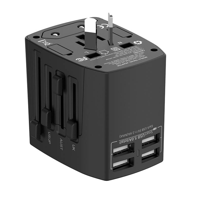 Universal Wall Charger / AC Adapter Budi 4x USB