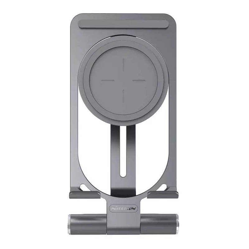 Wireless charger Nillkin PowerHold Mini Qi with stand (grey)
