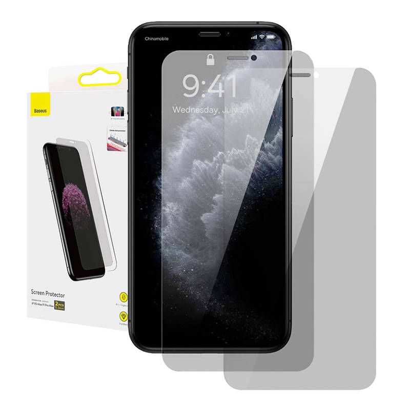Baseus 0.3mm Screen Protector (2pcs pack) for iPhone XS Max/11 Pro Max 6.5inch