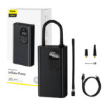 Inflator Pump Baseus with Energy Source 2500 mAh (black)