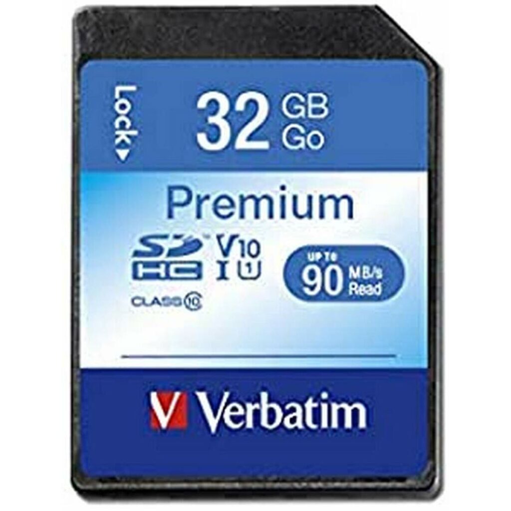 Κάρτα Μνήμης SD Verbatim PREMIUM SDHC C10/U1 32 GB
