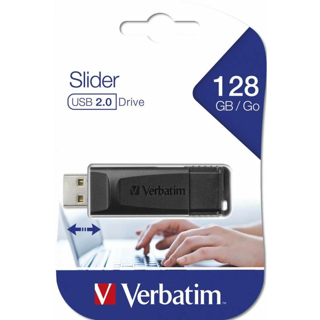 Στικάκι USB Verbatim 49328 Μαύρο 128 GB