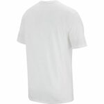 Ανδρική Μπλούζα με Κοντό Μανίκι Nike AR4997 101 Λευκό Άντρες