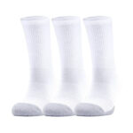 Αθλητικές Κάλτσες Under Armour Heatgear Λευκό