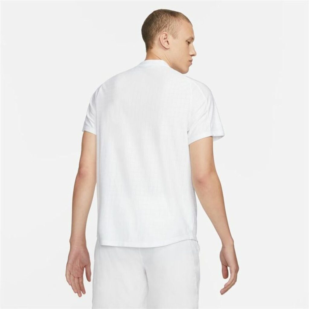 Ανδρική Μπλούζα Polo με Κοντό Μανίκι Nike Court Dri-Fit Advantage Λευκό