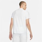 Ανδρική Μπλούζα Polo με Κοντό Μανίκι Nike Court Dri-Fit Advantage Λευκό