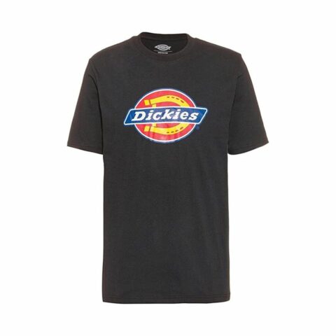 Μπλούζα με Κοντό Μανίκι Dickies Icon Logo Μαύρο Άντρες