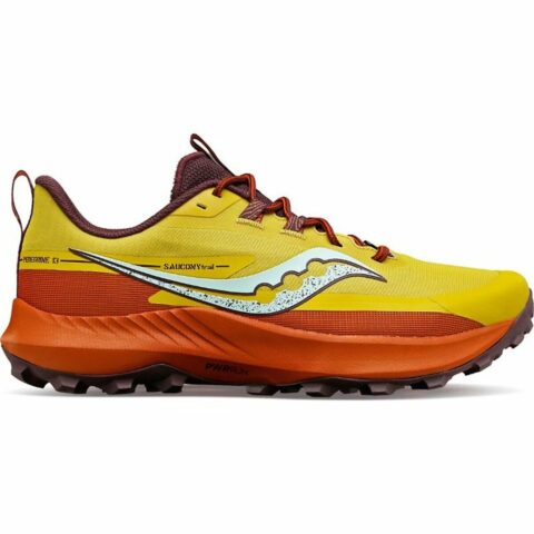Παπούτσια για Tρέξιμο για Ενήλικες Saucony Saucony Peregrine 13 Κίτρινο Γυναίκα Πορτοκαλί