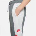 Αθλητικά Παντελόνια για Παιδιά Nike Sportswear  Λευκό Σκούρο γκρίζο