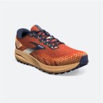 Παπούτσια για Tρέξιμο για Ενήλικες Brooks Divide 3 Πορτοκαλί Άντρες