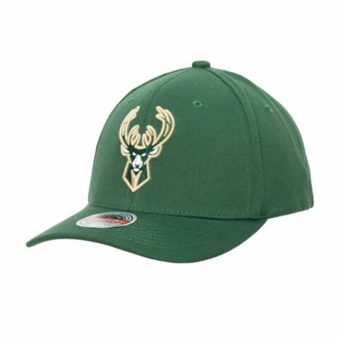 Αθλητικό Καπέλο Mitchell & Ness Milwaukee Bucks  Σκούρο πράσινο (Ένα μέγεθος)