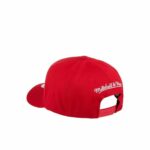 Αθλητικό Καπέλο Mitchell & Ness Chicago Bulls Κόκκινο (Ένα μέγεθος)