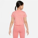 Παιδικό Μπλούζα με Κοντό Μανίκι Nike Sportswear Salmon
