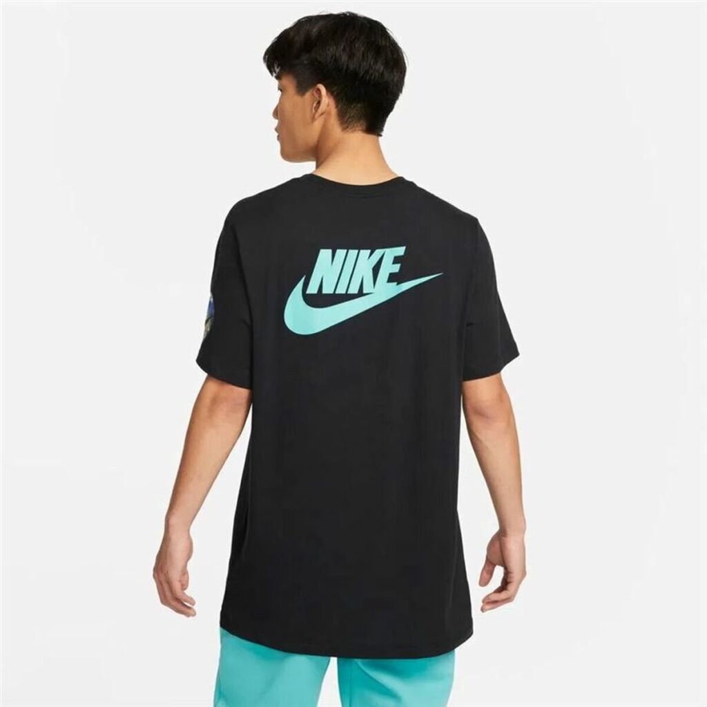 Ανδρική Μπλούζα με Κοντό Μανίκι Nike Sportswear  Μαύρο