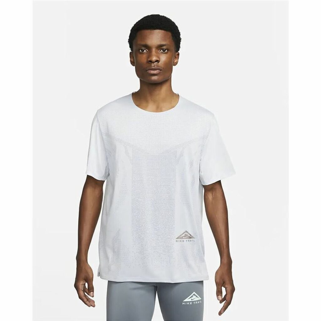 Μπλουζάκι Nike Dri-FIT Rise 365 Λευκό Άντρες
