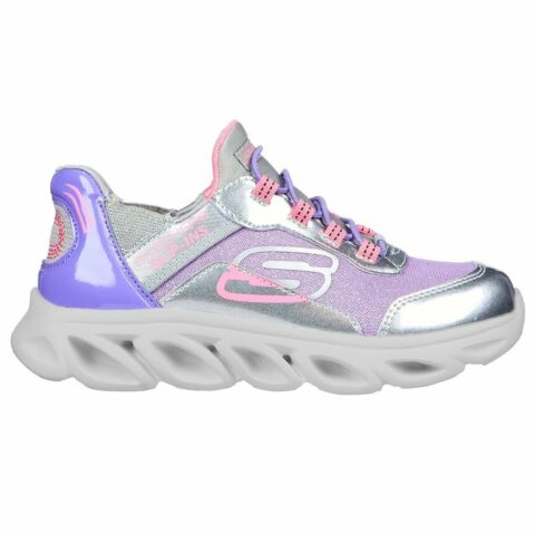 Παιδικά Aθλητικά Παπούτσια Skechers Slip-ins Flex Glide Ασημί Λεβάντα