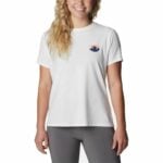 Kοντομάνικο Aθλητικό Mπλουζάκι Columbia Sun Trek™ Λευκό