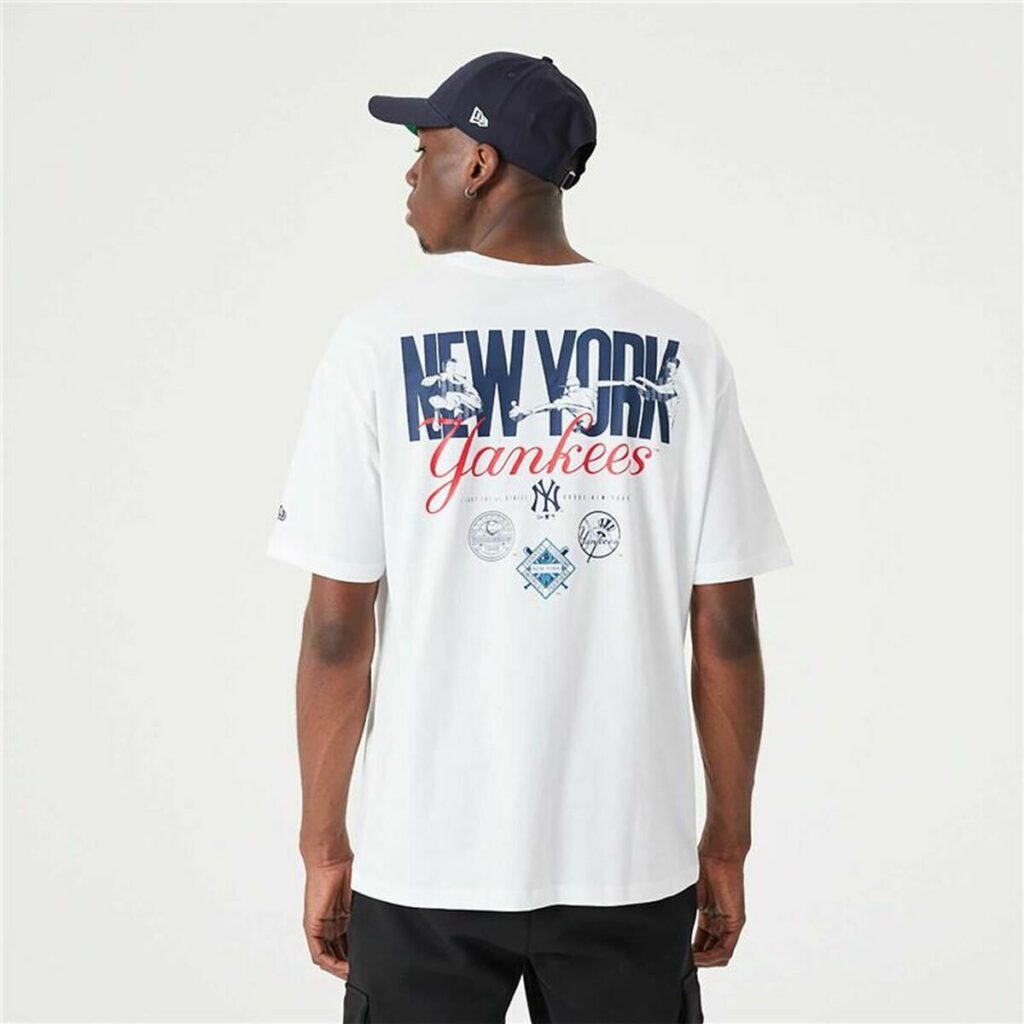 Ανδρική Μπλούζα με Κοντό Μανίκι New Era MLB New York Yankees