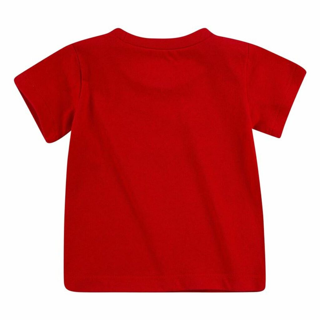 Παιδικό Μπλούζα με Κοντό Μανίκι Nike Κόκκινο