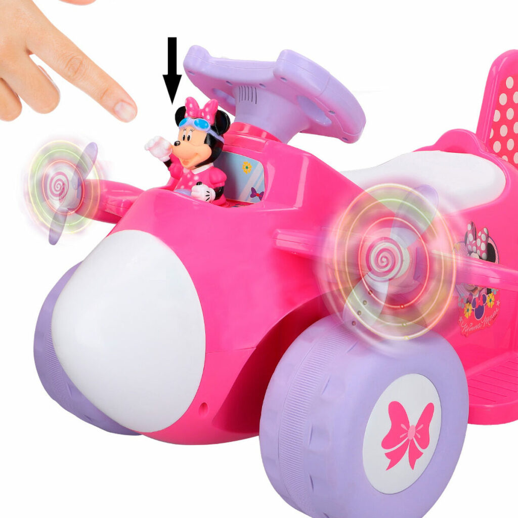 Ηλεκτρικό Αυτοκίνητο για Παιδιά Minnie Mouse Μπαταρία Αεροπλάνο 6 V