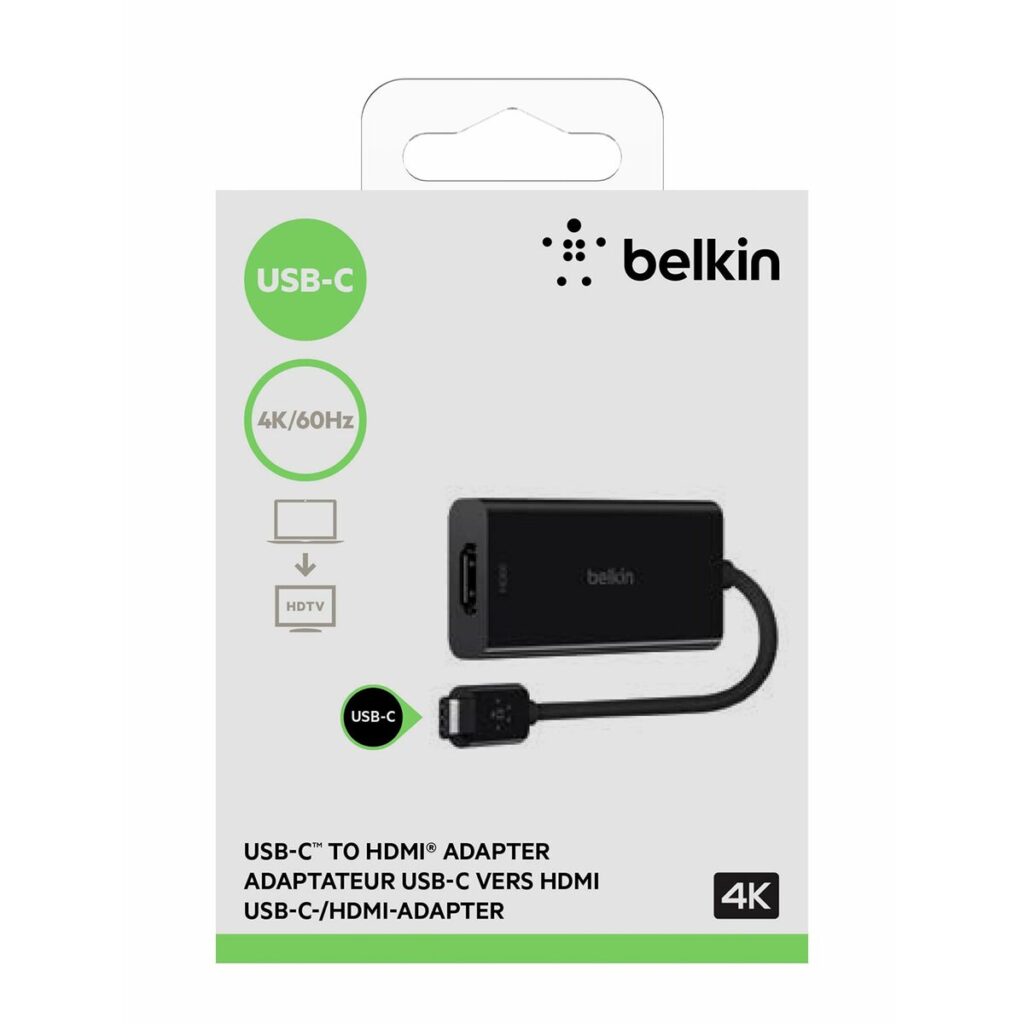 Αντάπτορας USB C σε HDMI Belkin F2CU038BTBLK