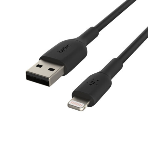 Καλώδιο USB σε Lightning Belkin CAA001BT0MBK 150 cm Μαύρο 15 cm