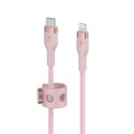 Καλώδιο USB-C σε Lightning Belkin CAA011BT1MPK 1 m Ροζ