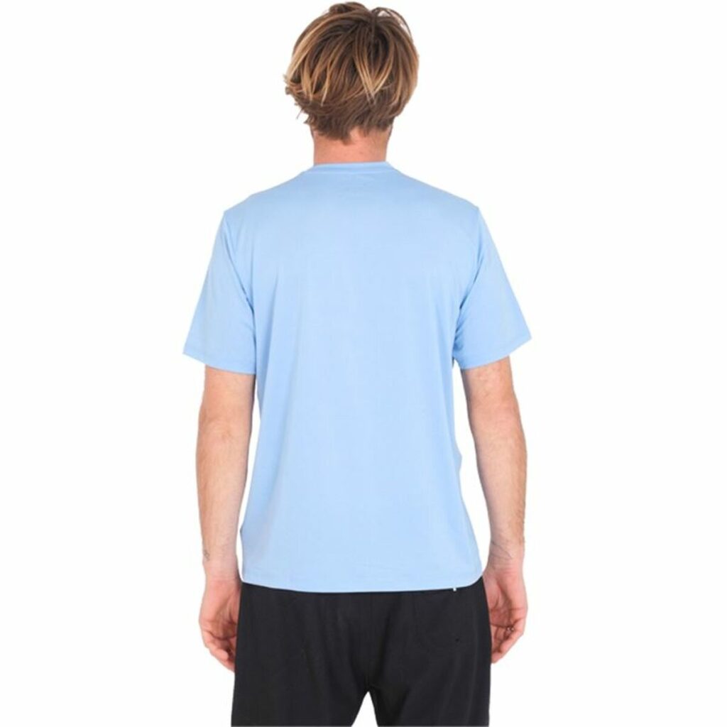 Ανδρική Μπλούζα με Κοντό Μανίκι Hurley Halfer Gradient UPF Μπλε