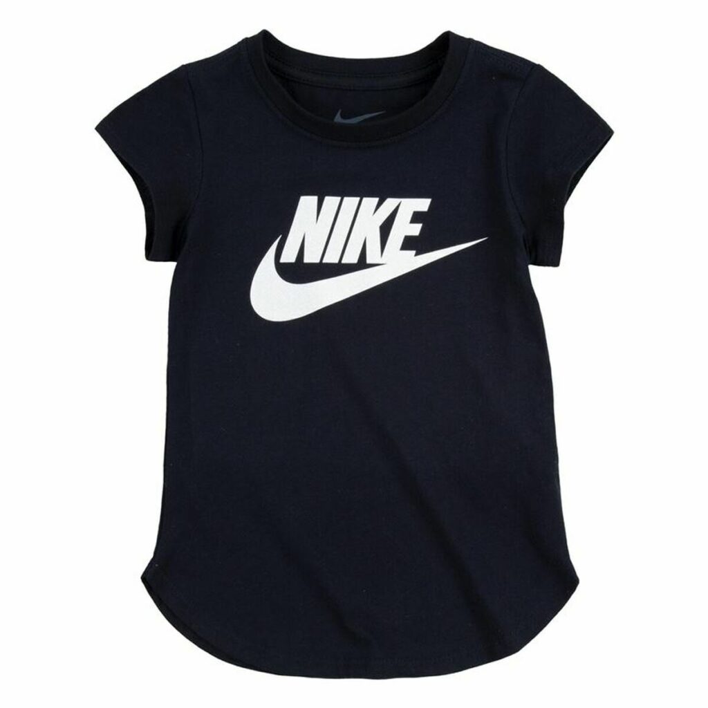 Παιδικό Μπλούζα με Κοντό Μανίκι Nike Futura SS Μαύρο