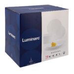 Σετ σερβιρίσματος Luminarc Harena Λευκό Γυαλί 19 Τεμάχια