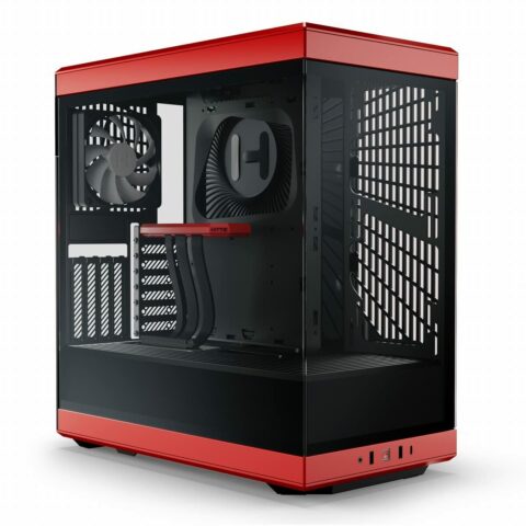 Κουτί Μέσος Πύργος ATX Hyte Y40 Μαύρο Κόκκινο
