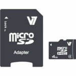Κάρτα micro SD V7 VAMSDH4GCL4R-2E 4GB 4 GB
