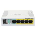 Switch Γραφείου Mikrotik CSS106-1G-4P-1S PoE LAN 100/1000