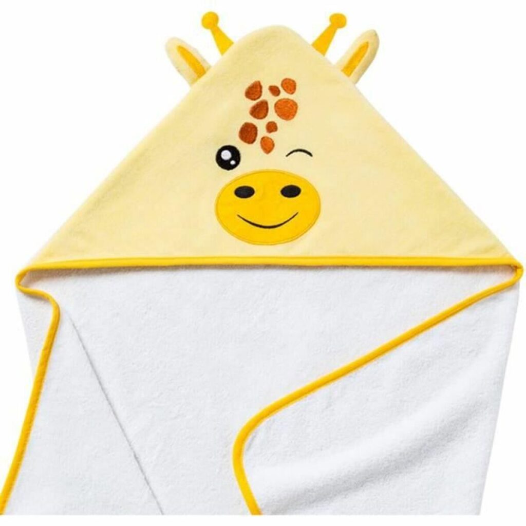 Πετσέτες Babycalin 29 x 35 cm Κίτρινο Καμηλοπάρδαλη