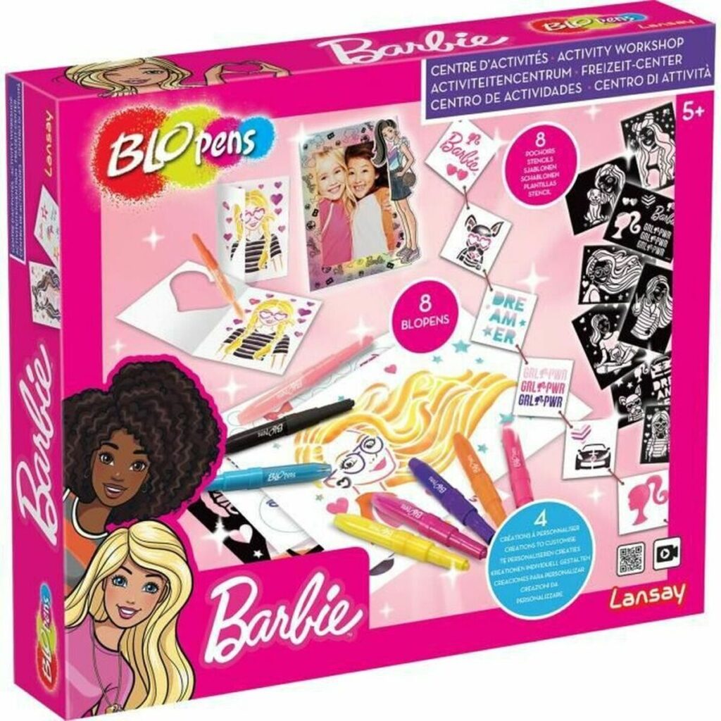 Σχέδια για ζωγραφική Barbie Blopens Super