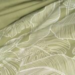 Κάλυψη παπλώματος SUNSHINE  TODAY  Floral Πράσινο 240 x 260 cm