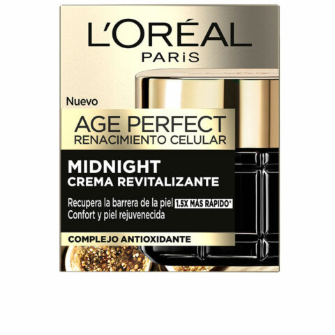 Αντιγηραντική Κρέμα Νύχτας L'Oreal Make Up Age Perfect Αναζωογονητική 50 ml