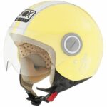 Jet Helmet Nox Λευκό/Κίτρινο