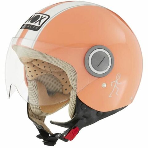 Jet Helmet Nox N210 Πορτοκαλί/Λευκό