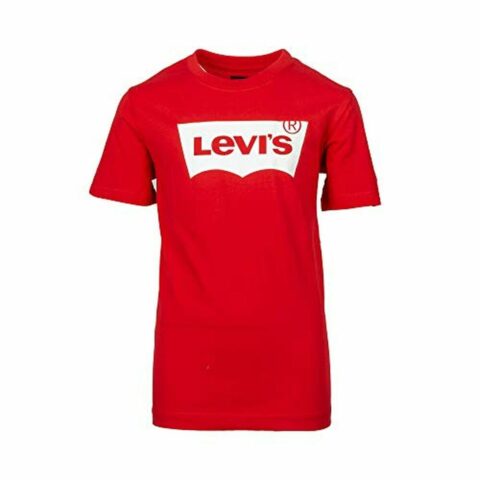 Παιδικό Μπλούζα με Κοντό Μανίκι Batwing Levi's 8157 Κόκκινο