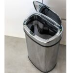Σκουπίδια μπορεί να Kitchen Move Αυτόματο Ανοξείδωτο ατσάλι Χάλυβας ABS 50 L