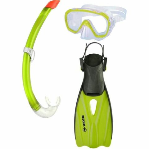 Γυαλιά κολύμβησης με αναπνευστήρα Πράσινο Παιδικά 30-33