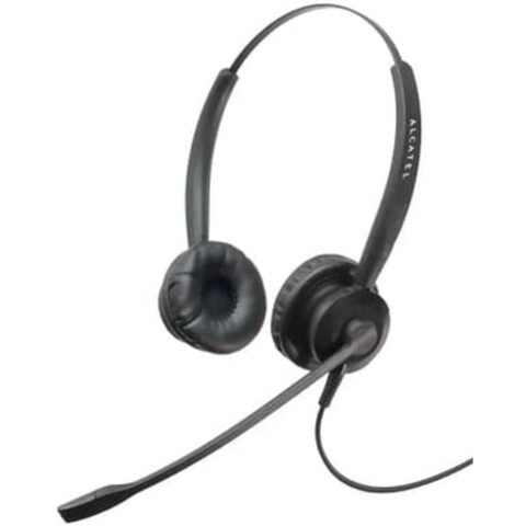 Ακουστικά με Μικρόφωνο Alcatel ATL1414493 Μαύρο