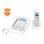 Ασύρματο Τηλέφωνο Alcatel XL785 Λευκό Μπλε Πολύχρωμο