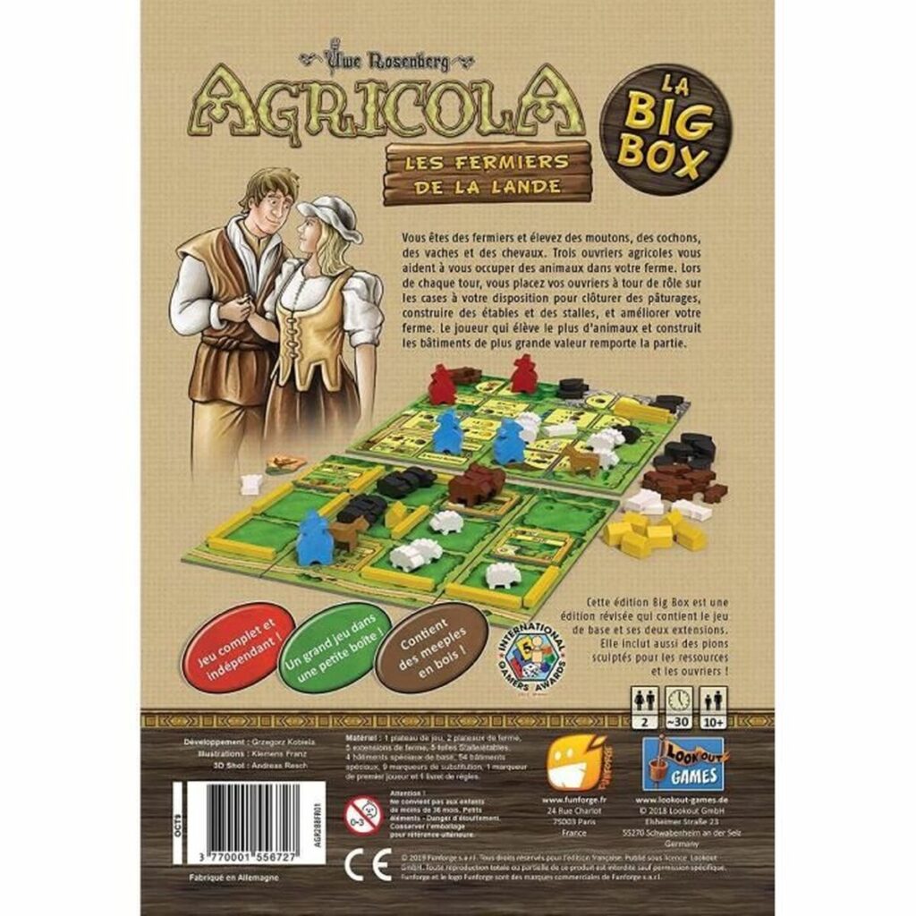 Επιτραπέζιο Παιχνίδι Fun Forge Agricola Big Box (FR)