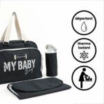 Τσάντα Αλλαγής Πάνας Baby on Board Simply Babybag Μαύρο