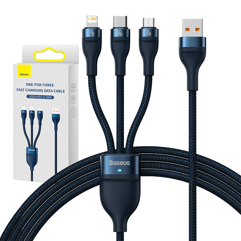 3in1 USB cable Baseus USB 3in1 Baseus Flash Series