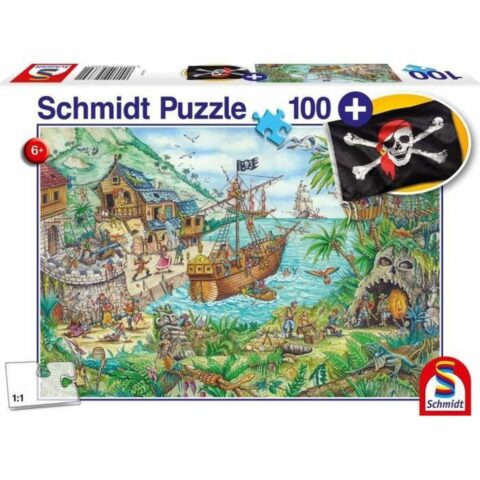 Παζλ Schmidt Spiele In the Pirate Bay Σημαία 100 Τεμάχια